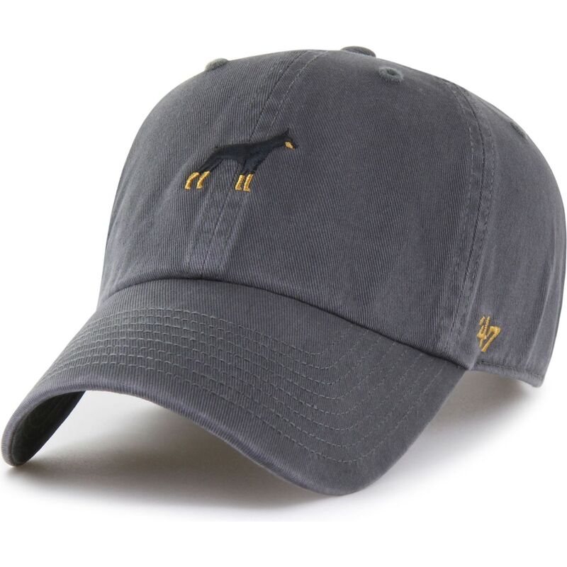 47-brand-curved-brim-clean-up-base-runner-icon-dog-grey-adjustable-cap