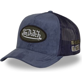 Casquette trucker bleue marine FUR16 Von Dutch