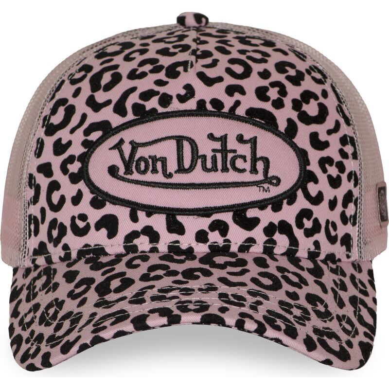 von-dutch-verle-leopard-and-pink-trucker-hat von-dutch-verle-leopard-and-pink-trucker-hat