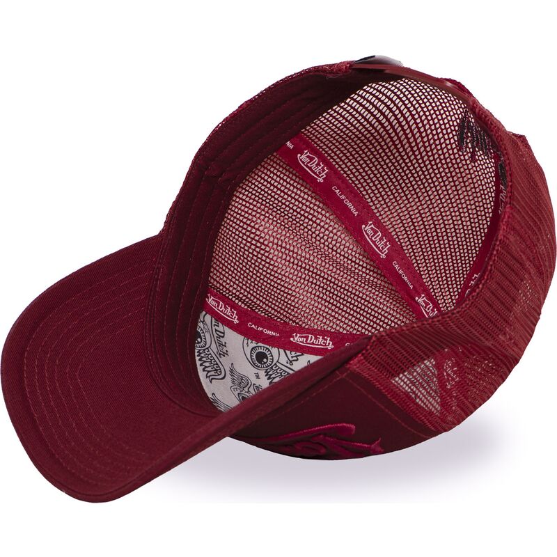 casquette-trucker-grenat-emb07-von-dutch