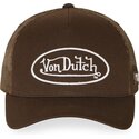 casquette-trucker-marron-ajustable-lofb51-von-dutch