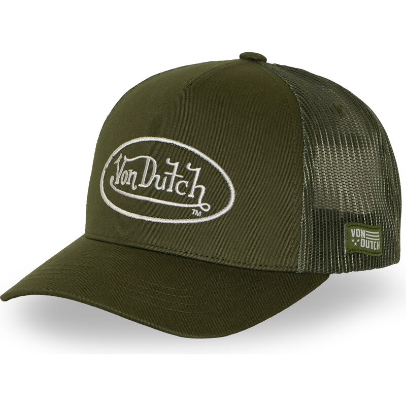 von-dutch-lofb52-green-adjustable-trucker-hat von-dutch-lofb52-green-adjustable-trucker-hat