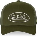 von-dutch-lofb52-green-adjustable-trucker-hat