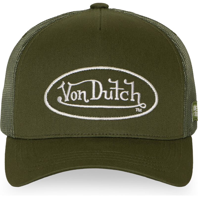 casquette-trucker-verte-ajustable-lofb52-von-dutch casquette-trucker-verte-ajustable-lofb52-von-dutch