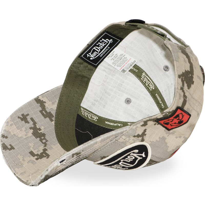 casquette-courbee-camouflage-snapback-kamo03-von-dutch casquette-courbee-camouflage-snapback-kamo03-von-dutch