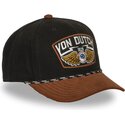 von-dutch-curved-brim-sem16-brown-snapback-cap