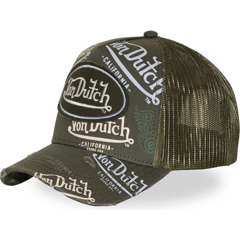 von-dutch-cafe14-green-trucker-hat