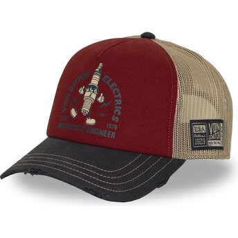 Casquette trucker multicolore CREW36 Von Dutch