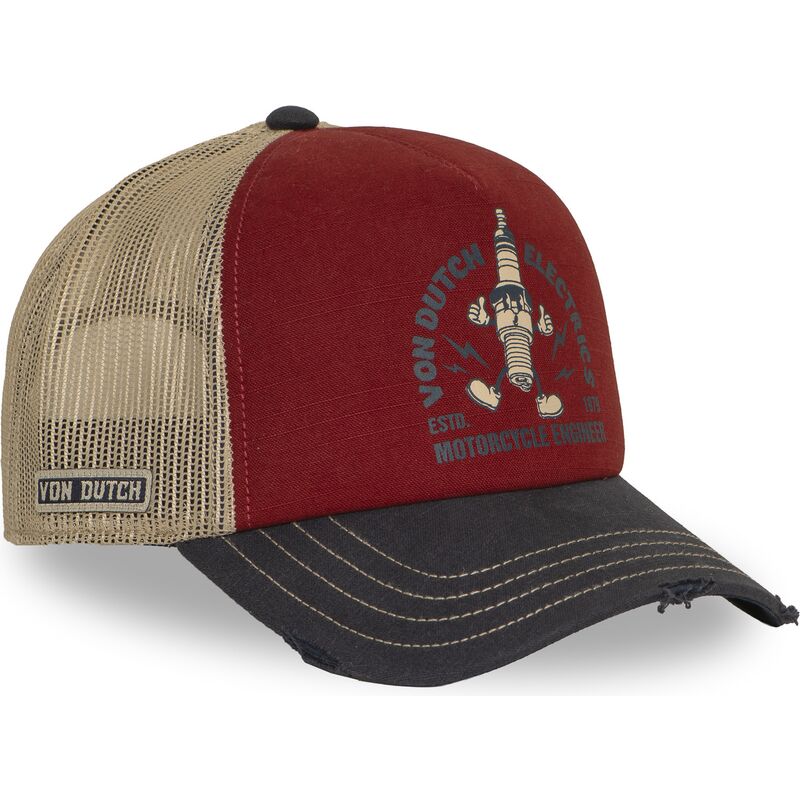 casquette-trucker-multicolore-crew36-von-dutch