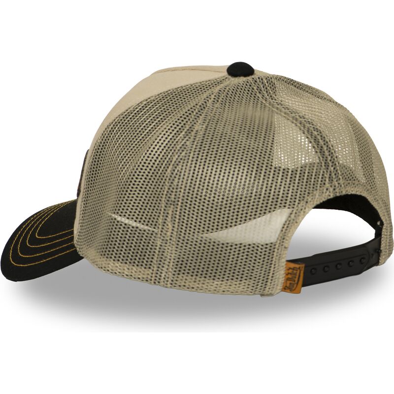 von-dutch-patches19-beige-and-black-trucker-hat von-dutch-patches19-beige-and-black-trucker-hat