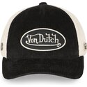 von-dutch-lof-b50-black-and-beige-adjustable-trucker-hat