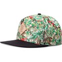 casquette-plate-verte-et-noire-snapback-woven-jungle-djinns