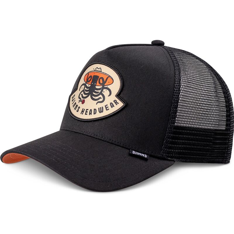 casquette-trucker-noire-hft-rose-kraken-djinns casquette-trucker-noire-hft-rose-kraken-djinns