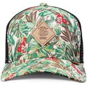 djinns-hft-woven-jungle-green-and-black-trucker-hat