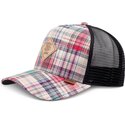 djinns-hft-patch-check-red-multicolor-trucker-hat