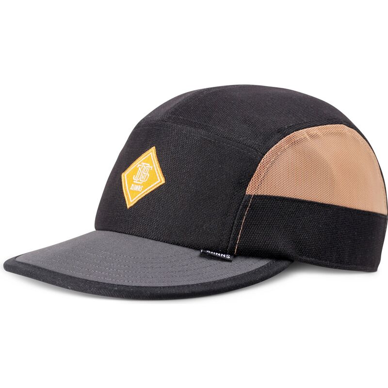casquette-courbee-noire-et-beige-ajustable-soft-finefine-mesh-djinns