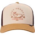 djinns-hft-lazy-bird-beige-and-brown-trucker-hat