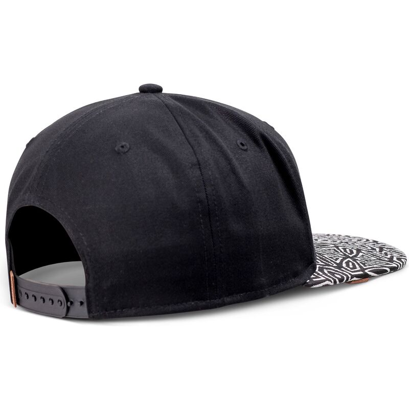 djinns-flat-brim-gothic-freestyle-rev-black-snapback-cap djinns-flat-brim-gothic-freestyle-rev-black-snapback-cap