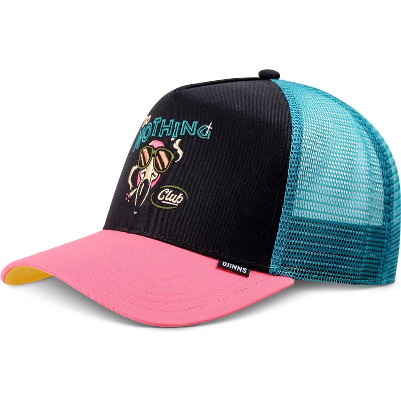 casquette-trucker-noire-bleue-et-rose-hft-dnc-flamingo-djinns casquette-trucker-noire-bleue-et-rose-hft-dnc-flamingo-djinns
