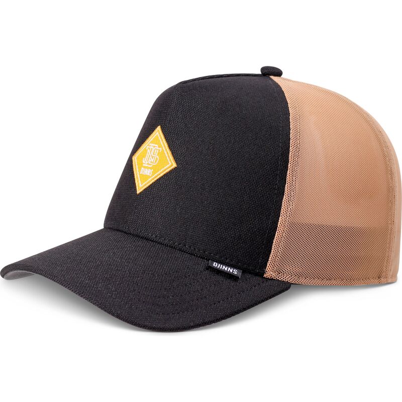 casquette-trucker-noire-et-beige-hft-finefine-mesh-djinns