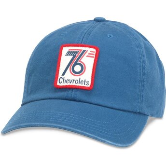 Casquette courbée bleue ajustable Hepcat Chevrolet 76 American Needle