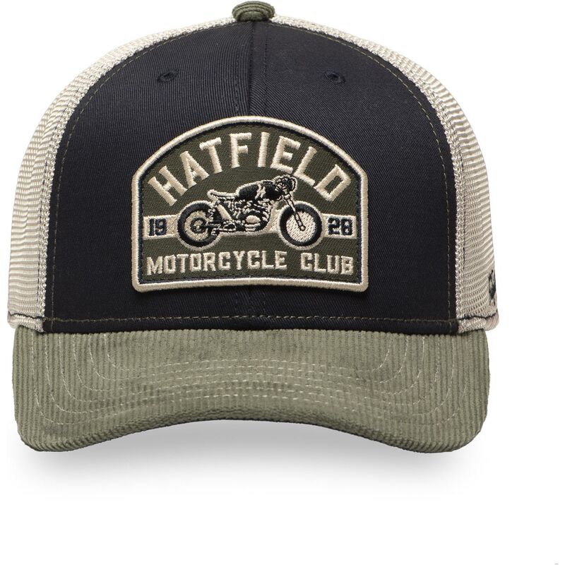 casquette-trucker-bleue-marine-et-verte-semi-mot-hatfield