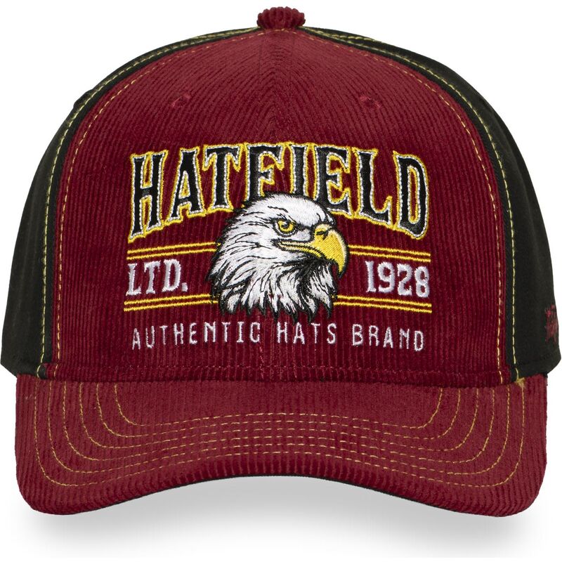 hatfield-curved-brim-pcs-eag-red-and-black-snapback-cap