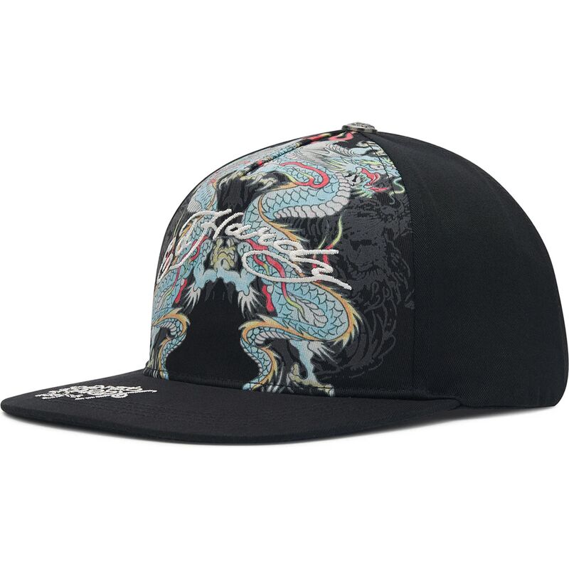 casquette-plate-noire-snapback-battle-dragon-ed-hardy casquette-plate-noire-snapback-battle-dragon-ed-hardy