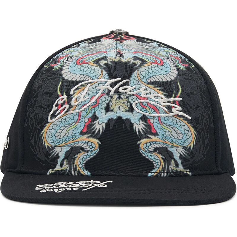 casquette-plate-noire-snapback-battle-dragon-ed-hardy casquette-plate-noire-snapback-battle-dragon-ed-hardy