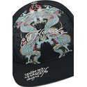 ed-hardy-flat-brim-battle-dragon-black-snapback-cap