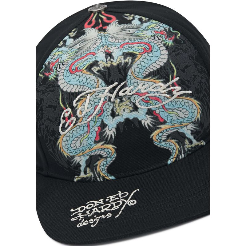 casquette-plate-noire-snapback-battle-dragon-ed-hardy casquette-plate-noire-snapback-battle-dragon-ed-hardy