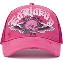 ed-hardy-flaming-gothic-skull-washed-pink-trucker-hat