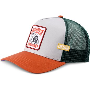 Casquette trucker multicolore HFT Mermaid Weed Coastal