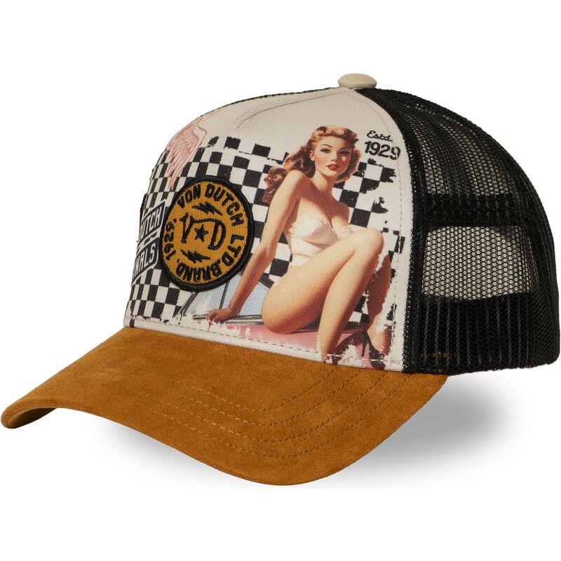 casquette-trucker-marron-subl23-von-dutch casquette-trucker-marron-subl23-von-dutch