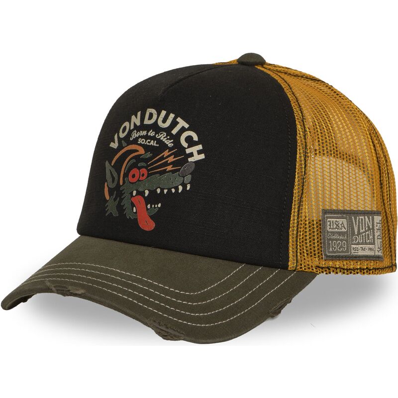 casquette-trucker-multicolore-crew35-von-dutch