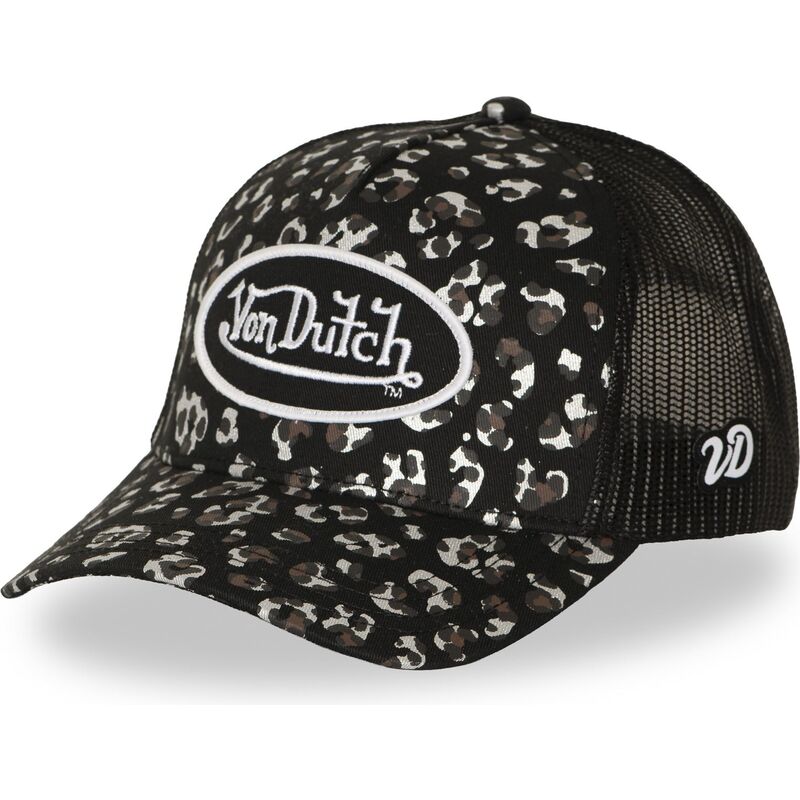 von-dutch-leofoil-black-trucker-hat