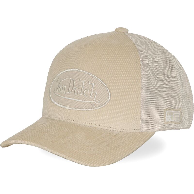 casquette-trucker-creme-lof-b48-von-dutch
