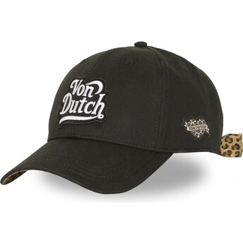Casquette courbée noire ajustable NOEUD Von Dutch