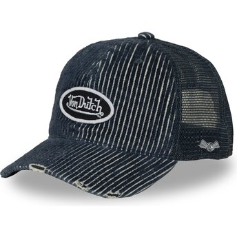Casquette trucker bleue marine MAC16 Von Dutch