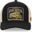 casquette-trucker-bleue-marine-et-beige-sem14-von-dutch