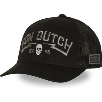Von Dutch CAN02 Black Trucker Hat