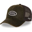casquette-trucker-marron-et-grenat-mac17-von-dutch
