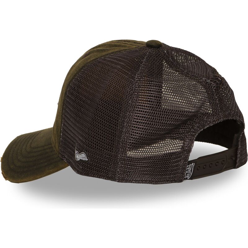 casquette-trucker-marron-et-grenat-mac17-von-dutch