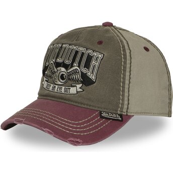 Von Dutch Curved Brim RETRO17 Multicolor Adjustable Cap