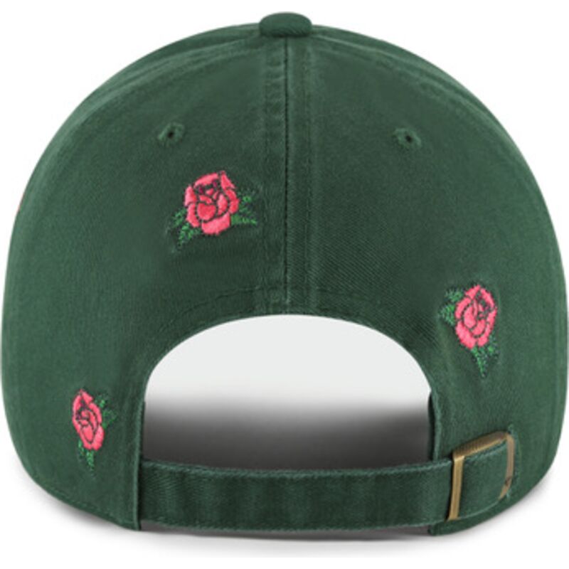 47-brand-curved-brim-clean-up-scatter-new-york-yankees-mlb-green-adjustable-cap