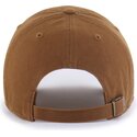 casquette-courbee-marron-ajustable-clean-up-pinecone-new-york-yankees-mlb-47-brand