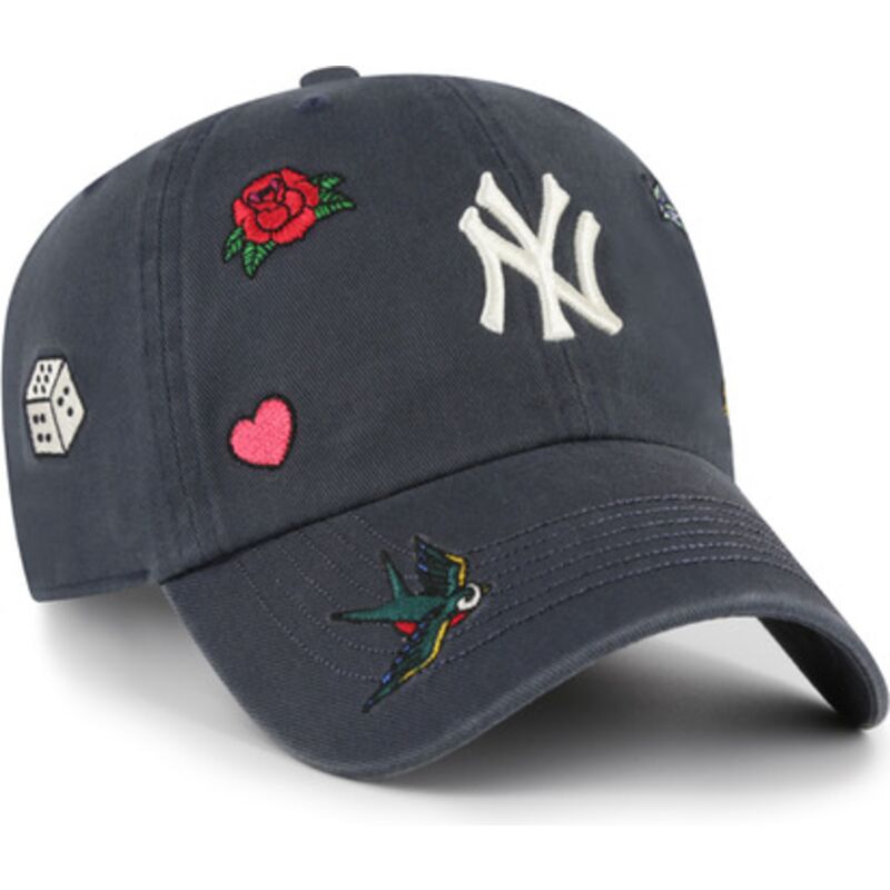 47-brand-curved-brim-clean-up-multi-scatter-new-york-yankees-mlb-navy-blue-adjustable-cap