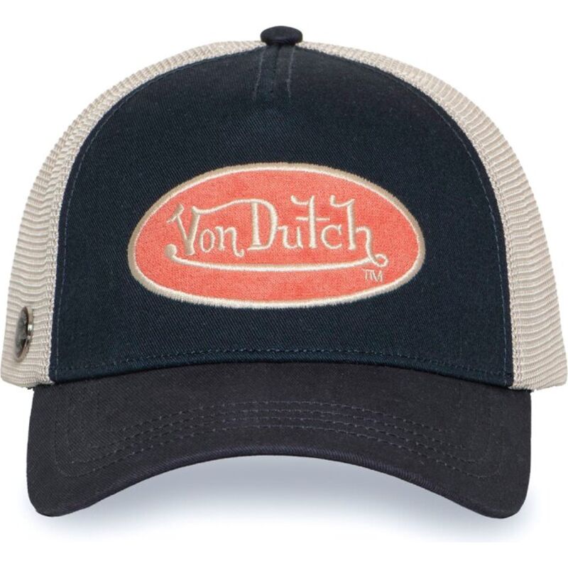 casquette-trucker-bleue-marine-et-beige-terry16-von-dutch
