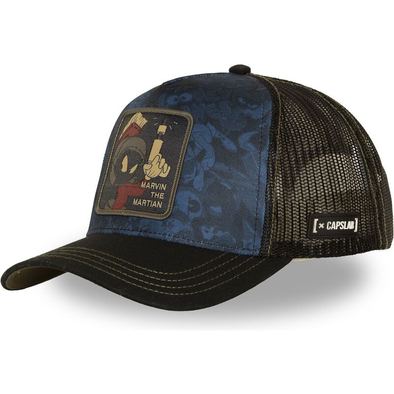 casquette-trucker-bleue-marine-et-noire-marvin-le-martien-loo14-mar-looney-tunes-capslab