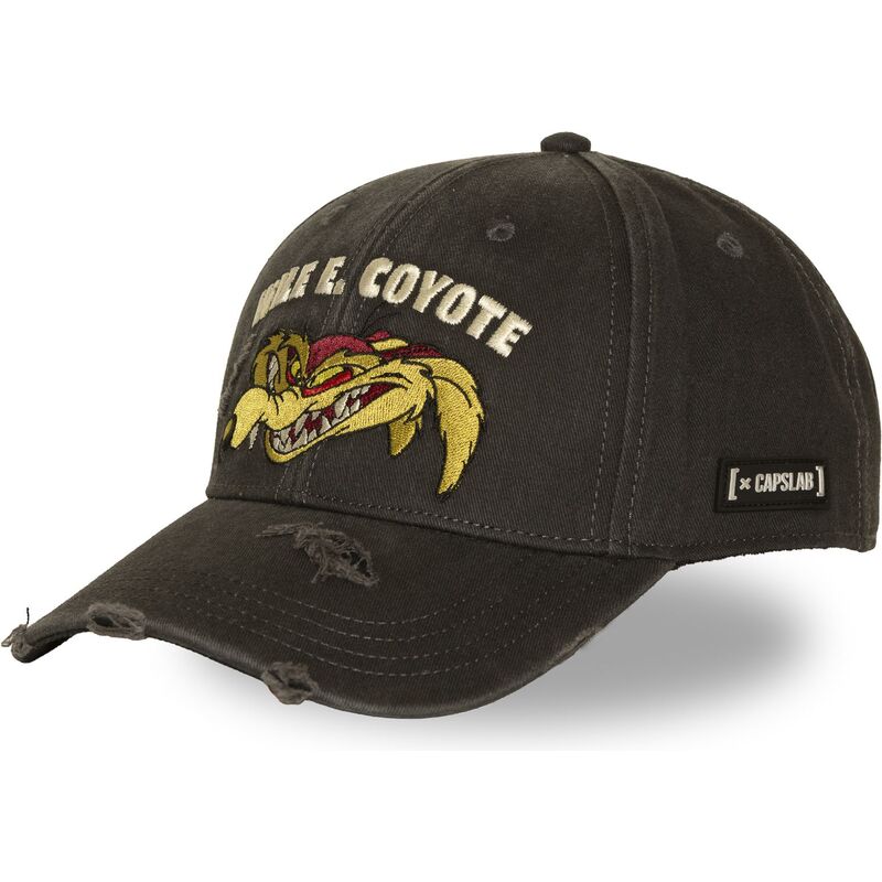capslab-curved-brim-wile-e-coyote-loo14-coy-looney-tunes-black-snapback-cap